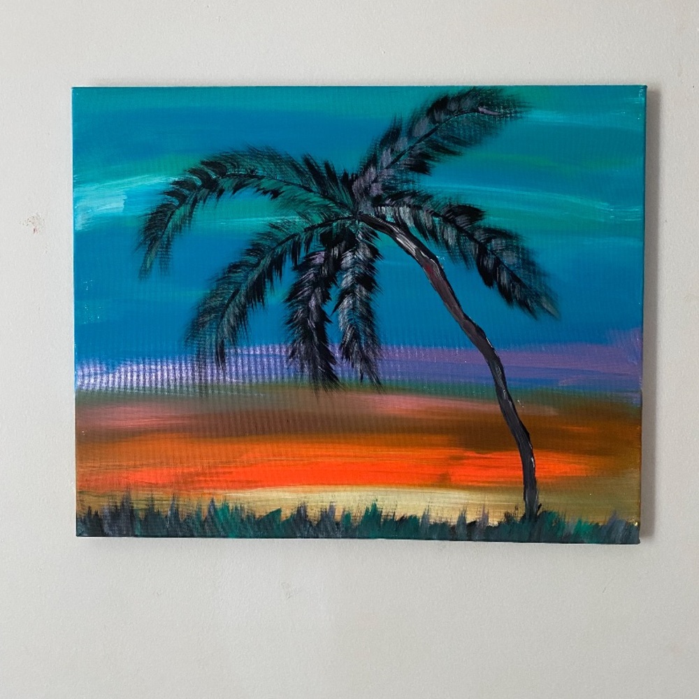 Palm Tree Painting